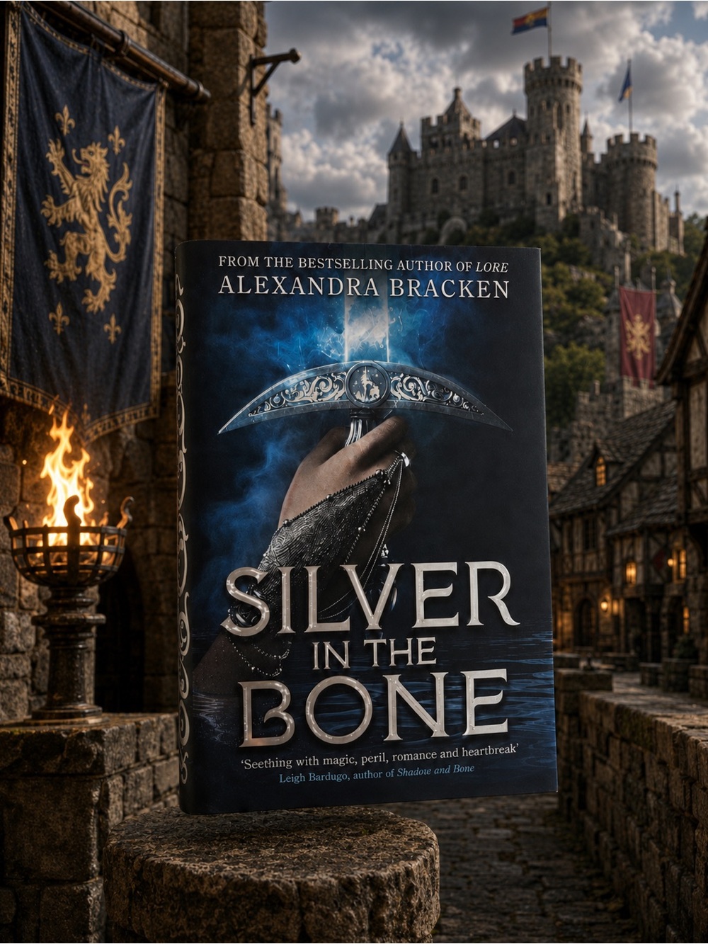 Silver In The Bone by Alexandra Bracken Fairyloot Special Edition SIGNED